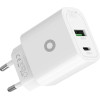 Mobile Origin PD20W Wall Charger MO12, white 1 USB-A + 1 USB-C - (FRL-PD20W-MO12)