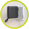 Mobile Origin PowerBank & Travel Charger, Lightning/USB-C Cable, MagSafe AW/iPhone Compatible, black - (PBT-03L-BLK)
