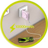 Mobile Origin PowerBank & Travel Charger, Lightning/USB-C Cable, MagSafe/AW/iPhone Compatible, pink - (PBT-03L-PNK)