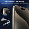 Mobile Origin Privacy Screen Guard iPhone 15 Pro Max with easy applicator, 2 pack - (SGA-FP-i15ProMax-2pk)