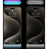 Mobile Origin Privacy Screen Guard iPhone 15 Pro with easy applicator, 2 pack - (SGA-FP-i15Pro-2pk)