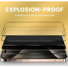 Mobile Origin Privacy Screen Guard iPhone 15 Pro with easy applicator, 2 pack - (SGA-FP-i15Pro-2pk)