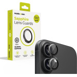Mobile Origin Sapphire Lens guards, black - iPhone 16/16 Plus - (SALG-i16-BLK)