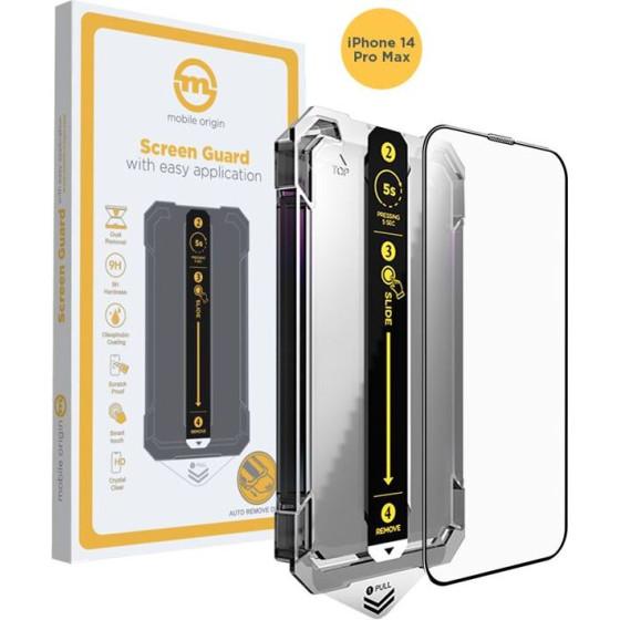 Mobile Origin Screen Guard iPhone 14 Pro Max with easy application - (SGZ-i14ProMax)