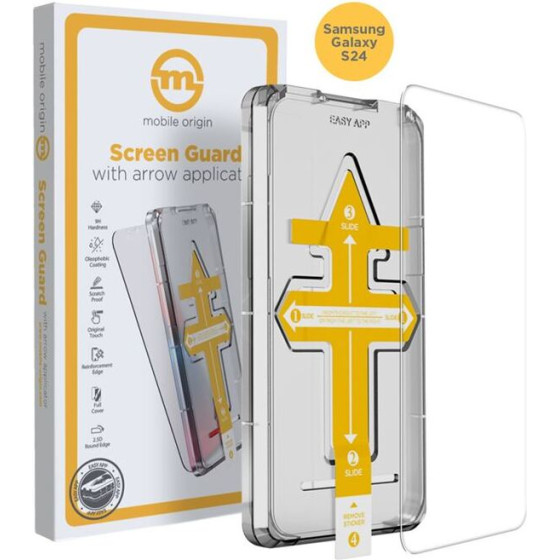 Mobile Origin Screen Guard with arrow applicator - Samsung Galaxy S24 - (SGZ-GS24)