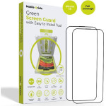 Mobile Origin Screen Guard with easy applicator, 2 pack - iPhone 16 - (SGA-F-i16-2pk)