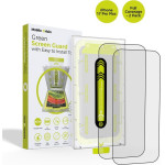 Mobile Origin Screen Guard with easy applicator, full coverage, 2 pack - iPhone 17 Pro Max - (SGA-F-i17ProMax-2pk)