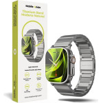 Mobile Origin Titanium Band Modena, natural - Apple Watch Ultra 49mm - (MO-TBM-SLV)