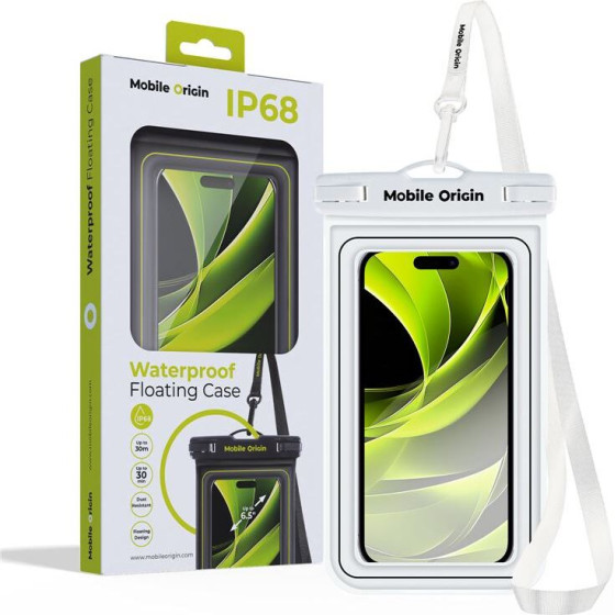 Mobile Origin Waterproof Floating Case 6,5'', white/black - (DBL-WHT-BLK01)