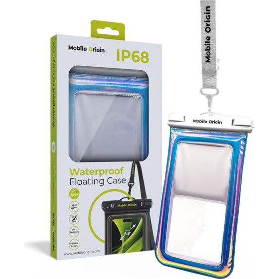 Mobile Origin Waterproof Floating Case 6,8''- glitter/white - (DBXL-GLR-WHT01)