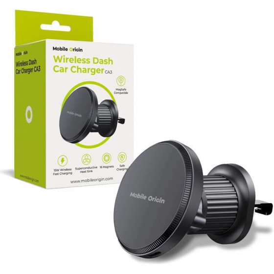 Mobile Origin Wireless Car Charger CA3, MagSafe Compatible - (FRL-WCCH-MO3)
