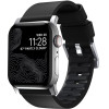 Nomad Active Strap Pro Black, silver - Apple Watch 49mm/46mm/45mm/44mm/42mm - (NM1A41SNW0)