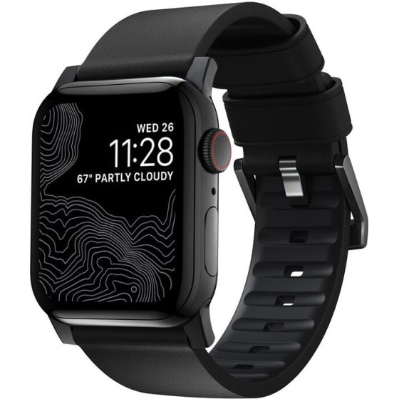 Nomad Active Strap Pro, black - Apple Watch 49mm/46mm/45mm/44mm/42mm - (NM1A41BNW0)