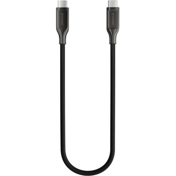 Nomad Kevlar Cable, USB-C to USB-C, 0.3m, carbide - (NM014933858)