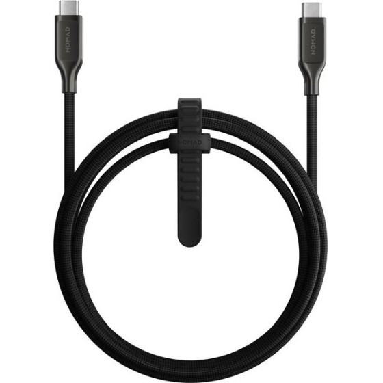 Nomad Kevlar Cable, USB-C to USB-C, 1.5m, carbide - (NM014964858)