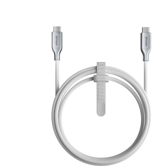 Nomad Kevlar Cable, USB-C to USB-C, 1.5m, white - (NM014674858)
