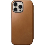 Nomad Leather Folio, english Tan-C - iPhone 16 Pro Max - (NM01673385)