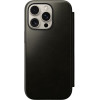 Nomad Leather Folio, green chrome - iPhone 16 Pro - (NM01385585)