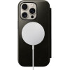 Nomad Leather Folio, green chrome - iPhone 16 Pro - (NM01385585)