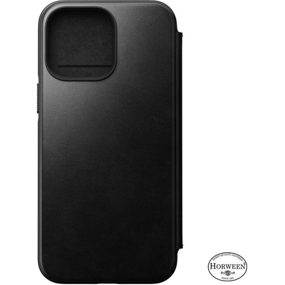 Nomad Leather MagSafe Folio, black - iPhone 14 Pro Max - (NM01230885)
