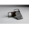 Nomad Magnetic Leather Back, black (Horween), Magsafe - iPhone 17 Pro Max - (NM014391858)