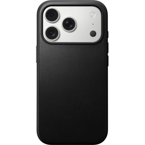 Nomad Modern Leather Case, black - iPhone 17 Pro - (NM014339858)