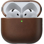 Nomad Modern Leather Case, brown - Airpods 4 - (NM014599858)