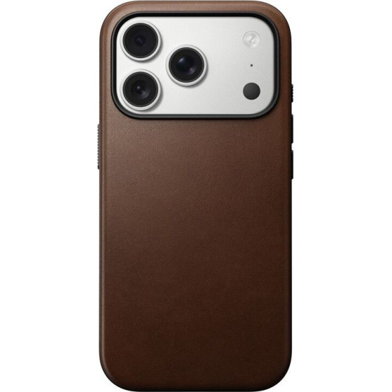Nomad Modern Leather Case, brown - iPhone 17 Pro - (NM014322858)