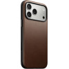 Nomad Modern Leather Case, brown - iPhone 17 Pro Max - (NM014278858)