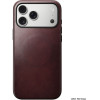 Nomad Modern Leather Case, burgundy (Horween) - iPhone 17 Pro Max - (NM011840858)