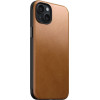 Nomad Modern Leather Case, english tan - iPhone 15 Plus - (NM01611585)