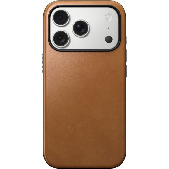 Nomad Modern Leather Case, english tan - iPhone 17 Pro - (NM014315858)