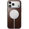 Nomad Modern Leather Case, rustic brown (Horween) - iPhone 17 Pro Max - (NM014247858)