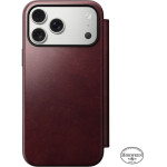 Nomad Modern Leather Folio, burgundy (Horween) - iPhone 17 Pro Max - (NM011826858)
