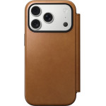 Nomad Modern Leather Folio, english tan - iPhone 17 Pro - (NM014179858)
