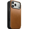 Nomad Modern Leather Folio, english tan - iPhone 17 Pro Max - (NM014124858)