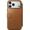 Nomad Modern Leather Folio, english tan - iPhone 17 Pro Max - (NM014124858)