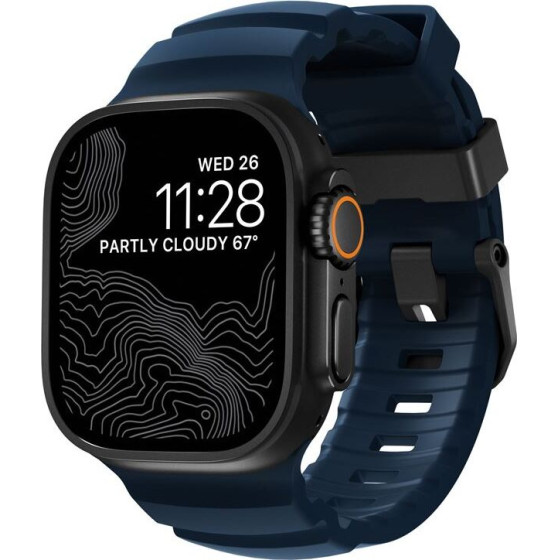 Nomad Rocky Point Band, black/atlantic - AW 49/45/44/42mm - (NM014827858)