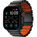 Nomad Stratos Band Black Titanium Ultra Orange FKM AW 45/46/49mm - (NM011116858)