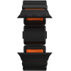 Nomad Stratos Band Black Titanium Ultra Orange FKM AW 45/46/49mm - (NM011116858)