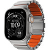 Nomad Stratos Band Natural Titanium Ultra Orange FKM AW 45/46/49mm - (NM011123858)