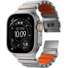 Nomad Stratos Band Natural Titanium Ultra Orange FKM AW 45/46/49mm - (NM011123858)