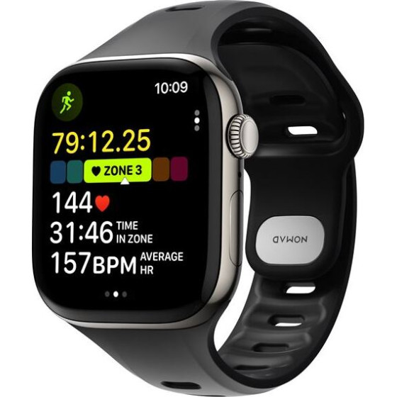 Nomad Tempo Band, black - AW 41mm / 42mm - (NM011406858)