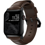 Nomad Traditional Band, black hardware/rustic brown - AW Ultra 2/1 (49mm) 9/8/7 (45mm)/6/SE/5/4 (44m - (NM1A4RBT00)