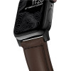 Nomad Traditional Band, black hardware/rustic brown - AW Ultra 2/1 (49mm) 9/8/7 (45mm)/6/SE/5/4 (44m - (NM1A4RBT00)