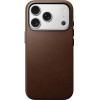 Nomad Traditional Leather Case, brown - iPhone 17 Pro - (NM011949858)
