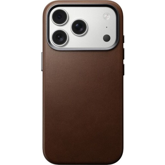 Nomad Traditional Leather Case, brown - iPhone 17 Pro - (NM011949858)