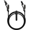 Nomad Universal Kevlar Cable USB-C, 1.5m, carbide - (NM014940858)
