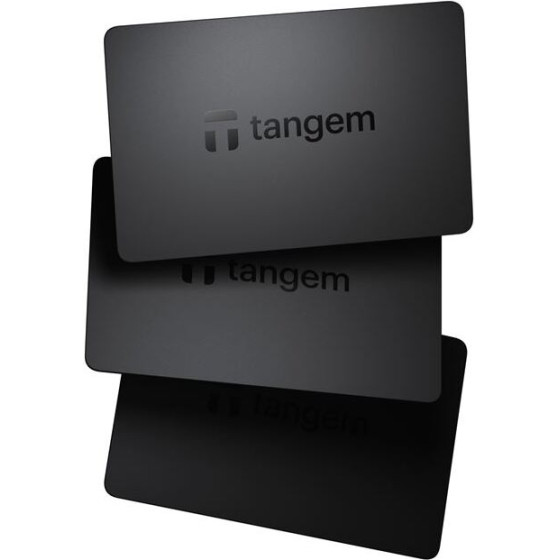 Tangem Wallet - 3-card set - (TG128X3-B)