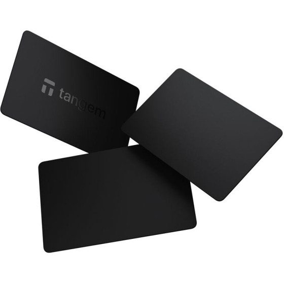 Tangem Wallet - 3-card set, Stealth - (TG-STEALTH)